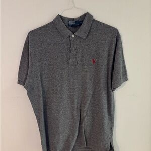 Ralph Lauren Classic Gray Polo Shirt for Men